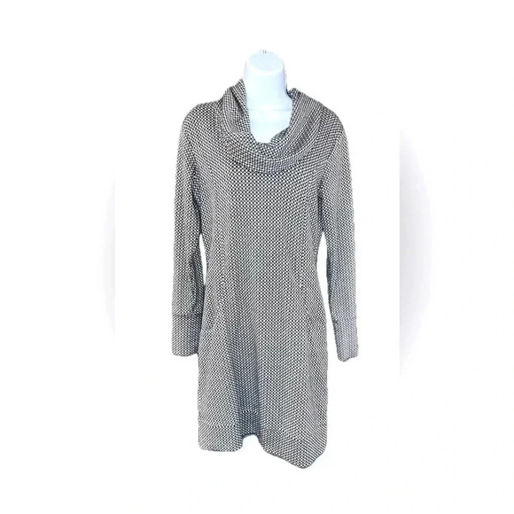 EUC Merrill size medium sweater cowl neck geometric - Picture 1 of 2